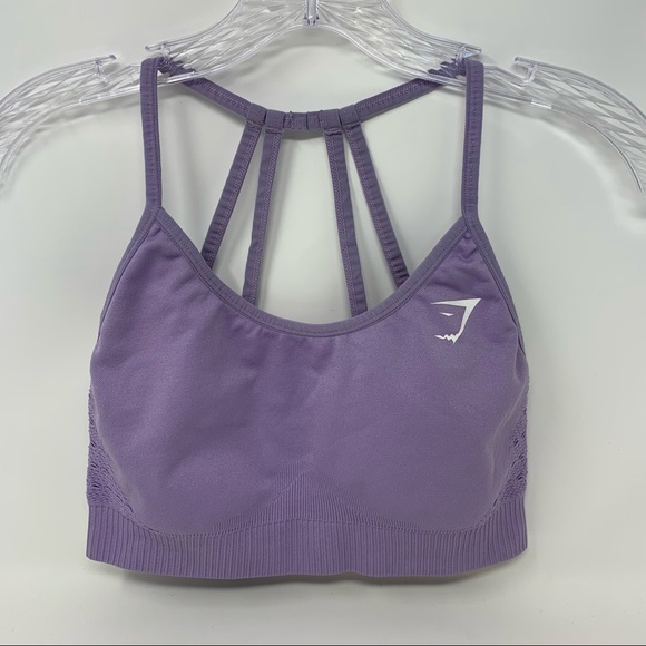 Gymshark Other - Gymshark Purple Seamless Energy Sports Bra S